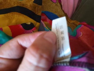 Camicia in Seta Multicolor