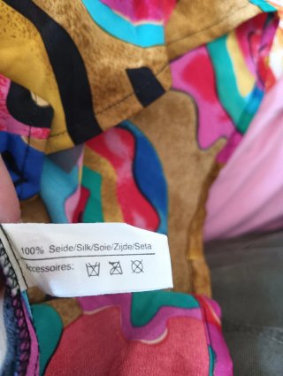 Camicia in Seta Multicolor