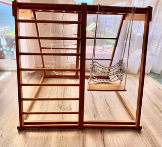 Estructura Pikler de madera