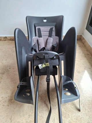 Silla bici para niños Polisport como nueva