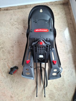 Silla bici para niños Polisport como nueva