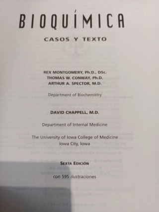 Bioquímica casos y texto