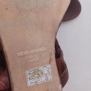 Sandalias Esprit Marrones Trenzadas