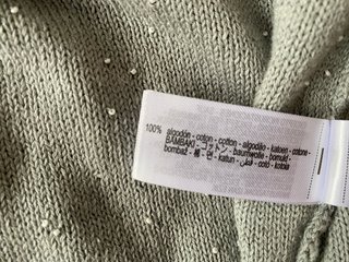 Jersey Zara Gris Plata