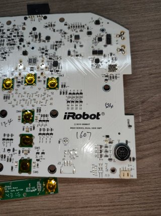 Placa base, butonera iRobot R600 Series Dual Side
