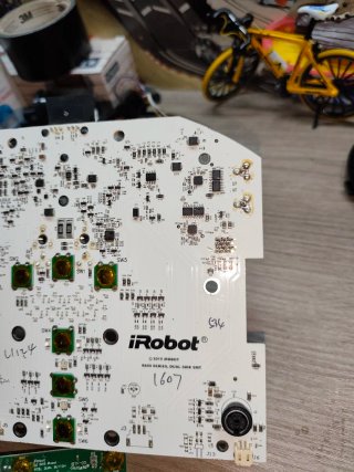 Placa base, butonera iRobot R600 Series Dual Side