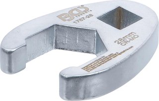 Llave hexagonal abierta acero cromado 22mm