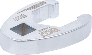Llave hexagonal abierta acero cromado 22mm