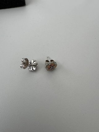 Pendientes Pandora Magnolia Plata Ley