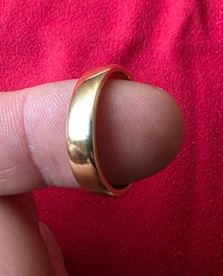 Anillo Artesanal Oro Nórdico