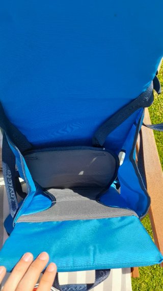 Zaino porta bebè Invicta blu