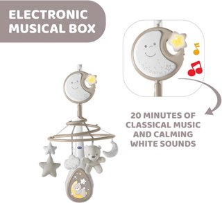Chicco móvil bebé cuna música luz