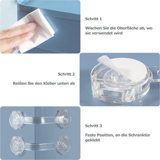 BillyBath chiusure di sicurezza per porte, protezione per bambini
