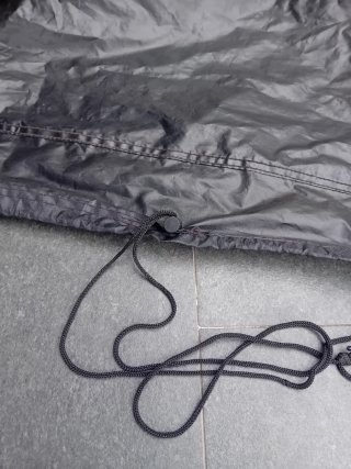 Funda impermeable mesa exterior. Tela Oxford.