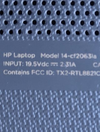 HP Portátil 14"