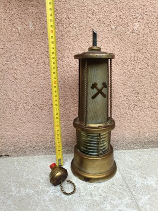"Lámpara Minero Vintage Decoración Industrial"