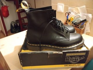 Stivali Dr. Martens 1460 Neri Taglia 45