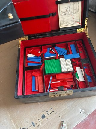 Maletín de juegos vintage