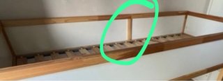 Estructura litera Kura madera