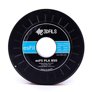 Filamento PLA nero 3DFILS per stampa 3D