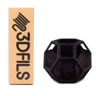 Filamento PLA nero 3DFILS per stampa 3D