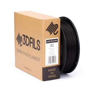 Filamento PLA nero 3DFILS per stampa 3D