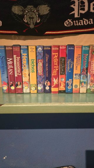 Lote Películas VHS Disney Clásicos