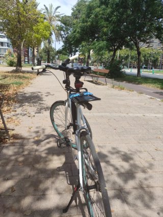 Bicicleta Mint con manillar negro