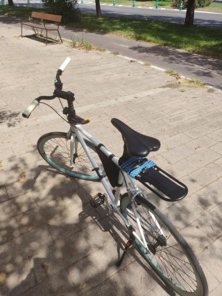 Bicicleta Mint con manillar negro