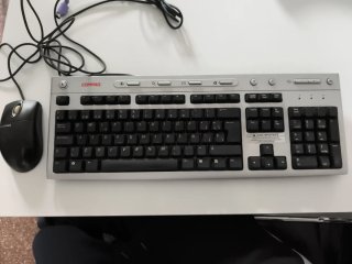 Mouse e tastiera Compaq