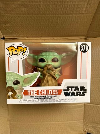 Funko Pop The Child con Rana 379 Star Wars