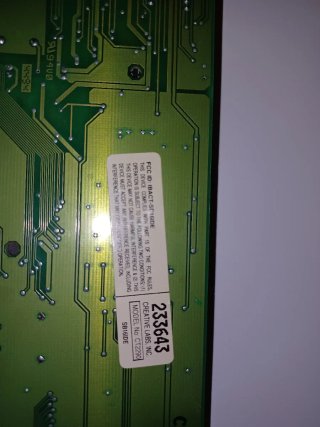 Tarjeta Sonido Creative Sound Blaster 16 CT2290