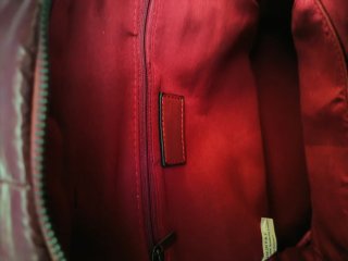 Mochila BELLA JONNAT granate mujer nueva etiqueta.