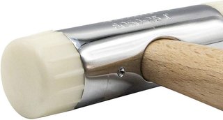 Martillo nylon con mango de madera recambiable