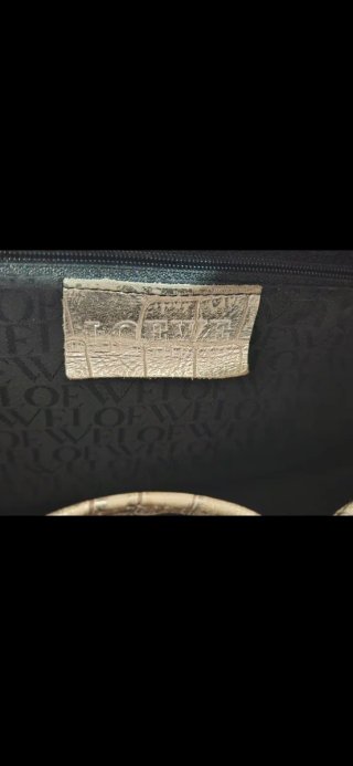 Bolso Loewe Amazona Plateado y Dorado