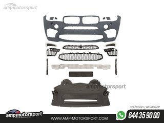 PARAGOLPES DELANTERO BMW X6 F16 LOOK X6M CON PDC/SRA