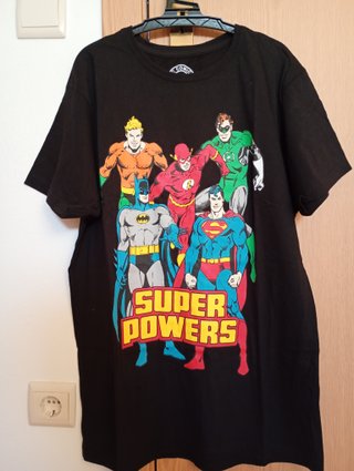 T-shirt DC Comics Liga da Justiça