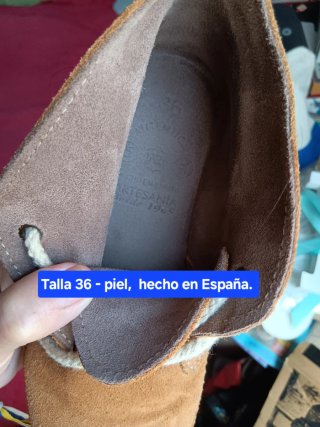 Botas pisacacas T 36