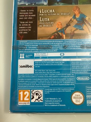 NINTENDO WII U ZELDA BREATH OF THE WILD / NUEVO 🇪🇸