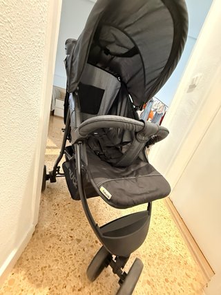 Carrito de bebé Hauck negro