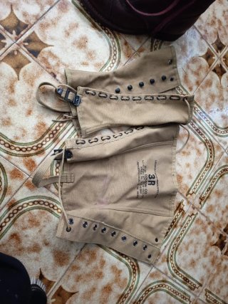 Botas y polainas WWII americanas