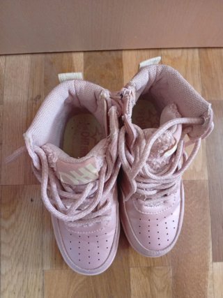 Botas rosas altas