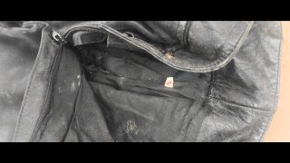 Conjunto Chaqueta y Pantalón Cuero Moto Talla 50