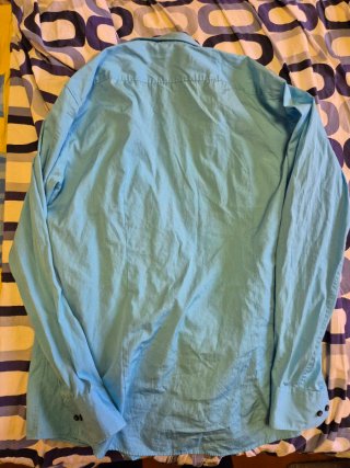 Camicia Hugo Boss Uomo Azzurra