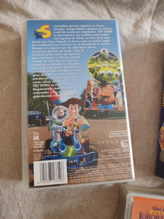 3 Películas VHS Disney Clásicos (Español)