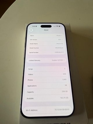 iPhone Air 256 GB Blanco