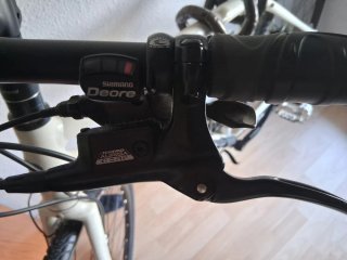 Bicicleta Híbrida Blanca