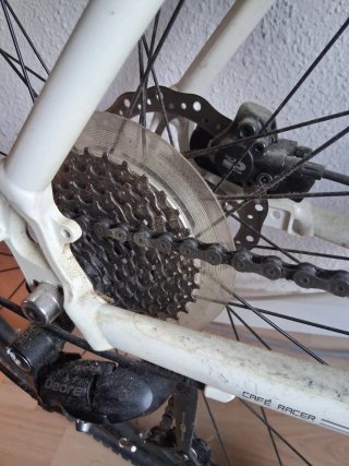 Bicicleta Híbrida Blanca