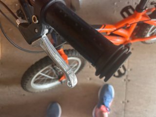 Bicicleta infantil Monty naranja