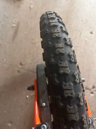 Bicicleta infantil Monty naranja